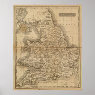 Póster Inglaterra, Gales 4