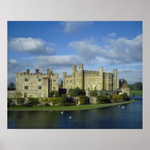 Póster Inglaterra, Kent, Castillo de Leeds