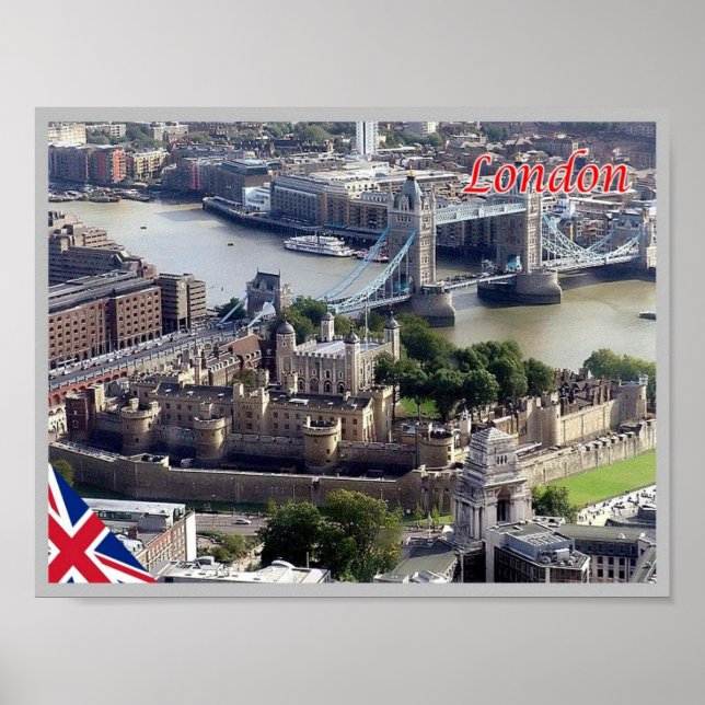 Póster Inglaterra - Londres - (Frente)
