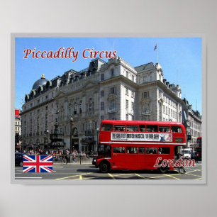 Póster Inglaterra - Londres - Piccadilly Circus -