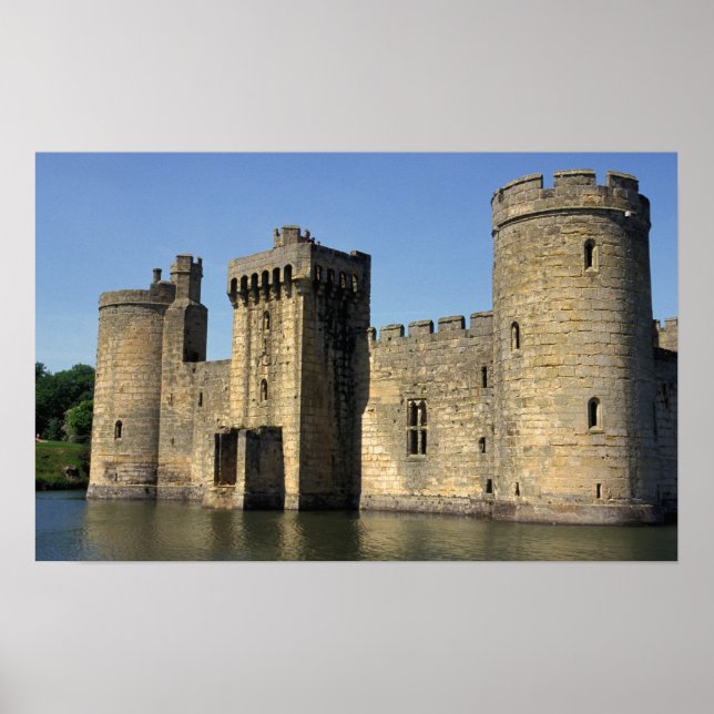 Póster Inglaterra, Sussex, Castillo Bodiam. (Frente)