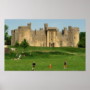 Póster Inglaterra, Sussex, Castillo Bodiam. 2