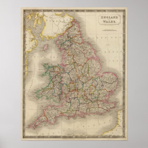 Póster Inglaterra y Gales 3