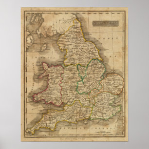Póster Inglaterra y País de Gales 2