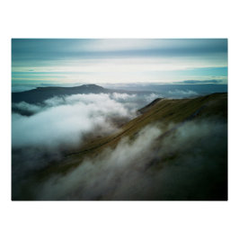 Póster Ingleborough visto desde Whernside