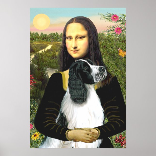 Póster Inglés Springer 7 - Mona Lisa (Frente)
