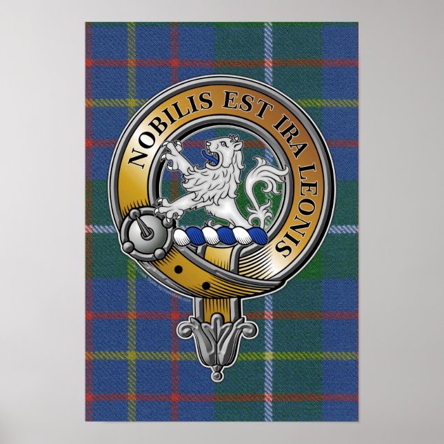Póster Inglis Tartan & Badge (Frente)