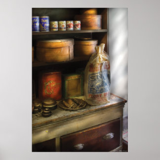 Póster Ingredientes de cocina