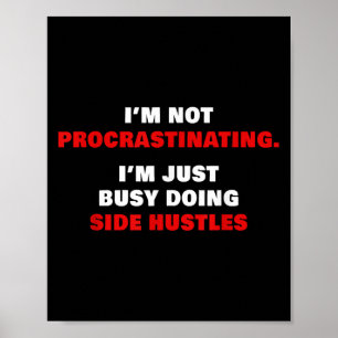 Póster Ingreso de emprendedor en línea - Funn de hustle e