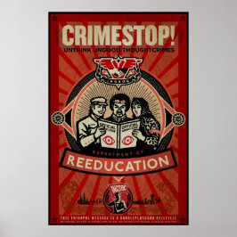 Póster INGSOC 1984 Thoughtcrime Print