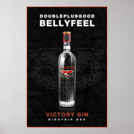 Póster INGSOC 1984 Victoria Gin