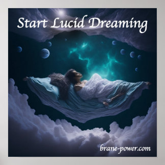 Póster Iniciar el sueño de Lucid