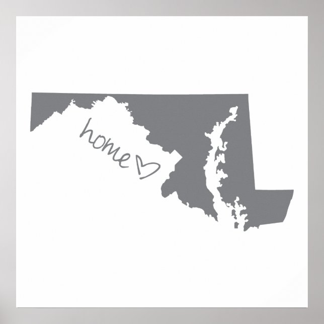 Póster Inicio <3 Maryland (Frente)