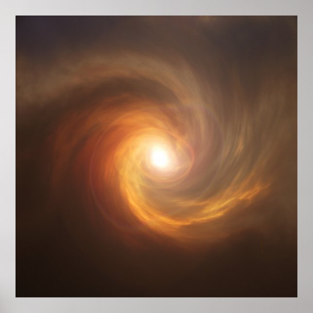 Póster Inicio de la tormenta... (Frente)