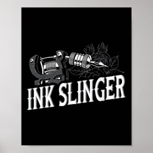 Póster Ink Slinger - Artista de tatuajes
