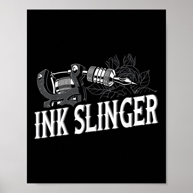 Póster Ink Slinger - Artista de tatuajes (Frente)