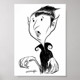 Póster Inkoctubre - Vampiro