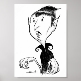 Póster Inkoctubre - Vampiro