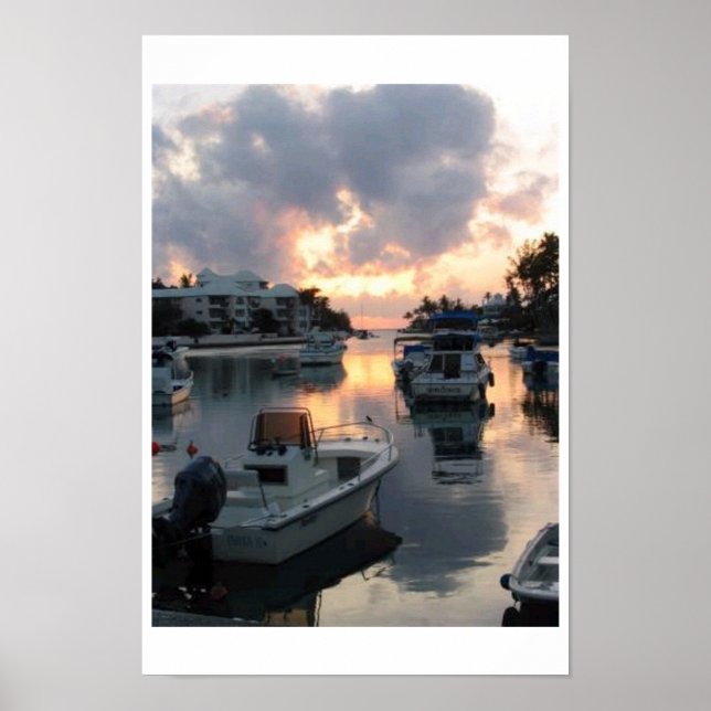 Póster Inlet Flatts Bermuda (Frente)