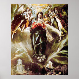 Póster Inmaculada Concepción Virgen María Asunción 09