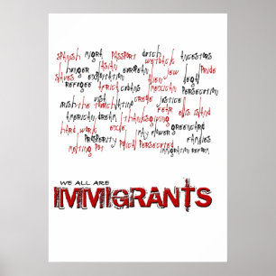 PÓSTER INMIGRANTES