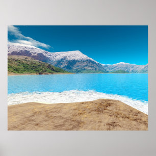 Póster Inmobiliaria de Montaña