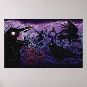 Póster Inmóvil En Criaturas Blancas
