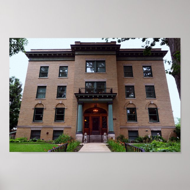 Póster Inn at 835, Springfield, Illinois (Frente)