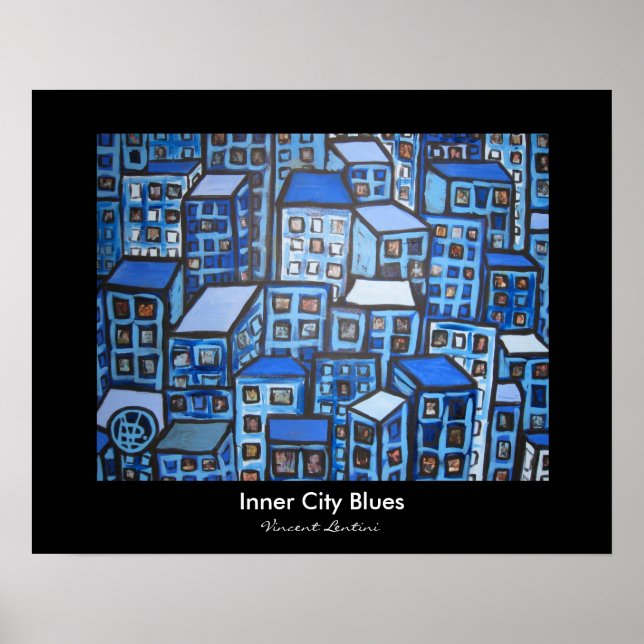 Póster Inner City Blues (Frente)