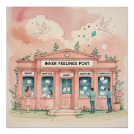 Póster Inner Feelings Post Office — Letters Never Sent