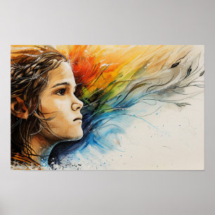 Póster Inocencia y Coraje – Santa María Goretti