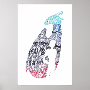 Póster Inodoro inofensivo