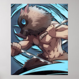 Póster Inosuke Hashibira Poster
