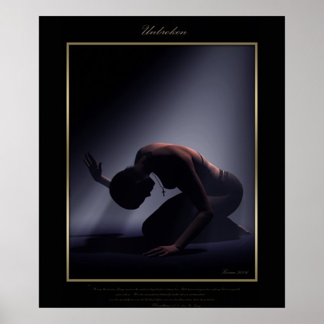 Póster inquebrantable (Frente)