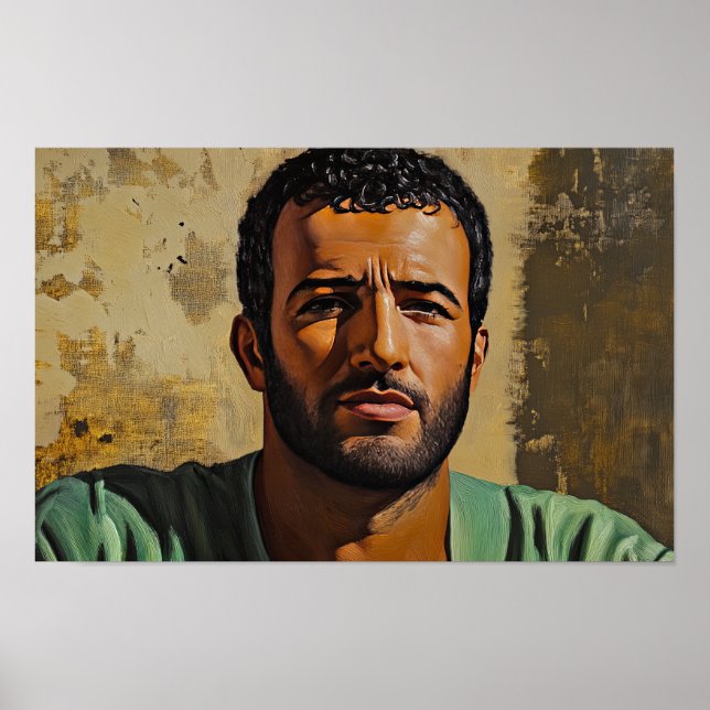 Póster Inquietud del corazón San Agustín (Frente)