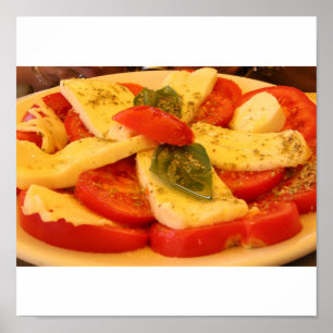 Póster insalata di caprisi