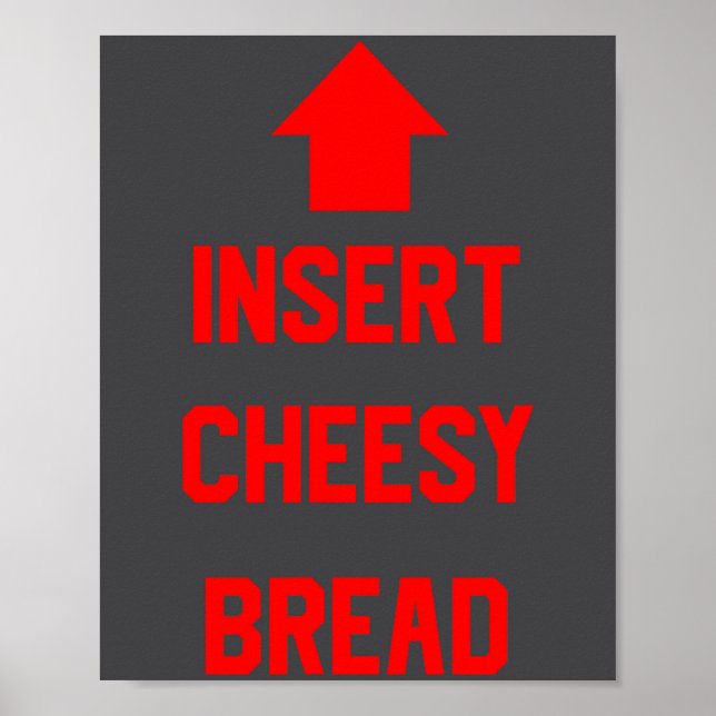 Póster Insert Cheesy Bread  (Frente)