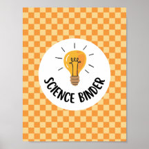 inserto de carpeta de ciencias para maestros o car