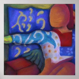 Póster Inside and Out – Azure and Crimson Passage
