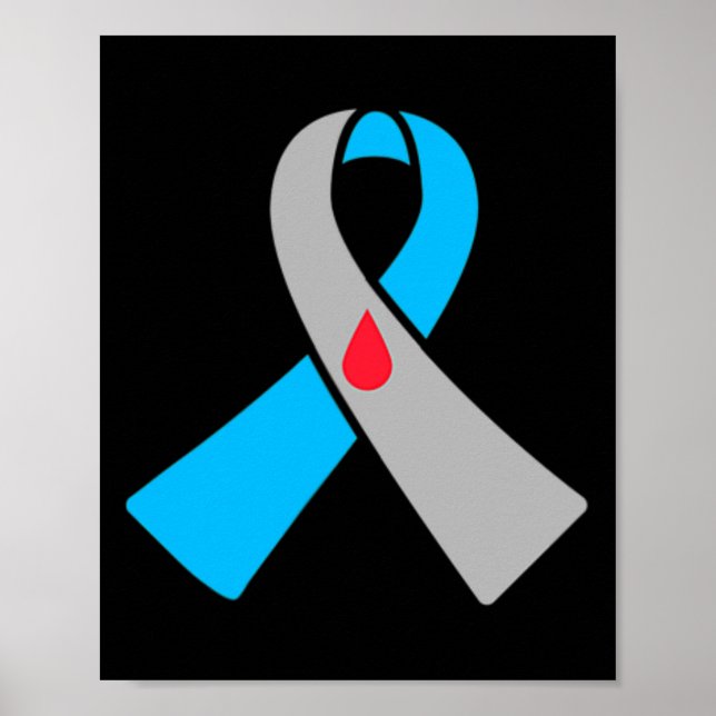 Póster Insignia de la cinta de opciones de sensibilizació (Frente)