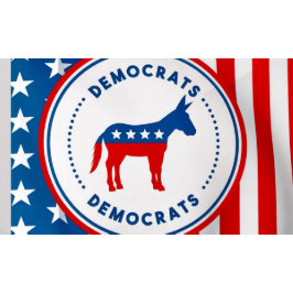 Póster Insignia del Partido Demócrata