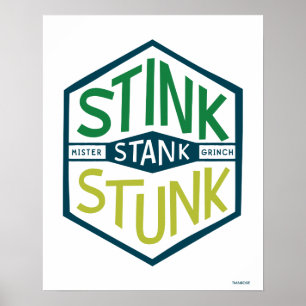 Póster Insignia Stink Stank Stunk