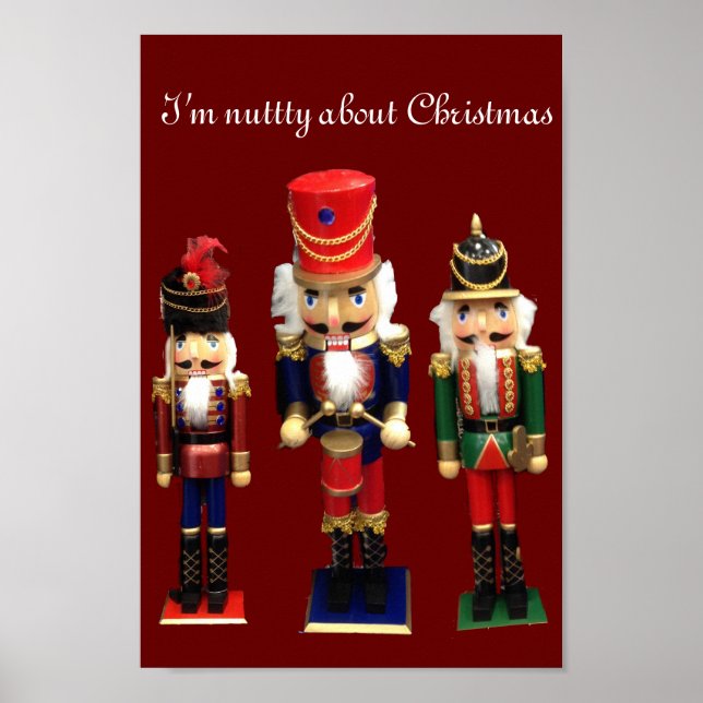 Póster "Insignificante sobre Navidad" (Frente)
