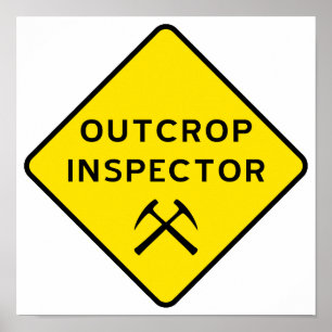 Póster Inspector de salida