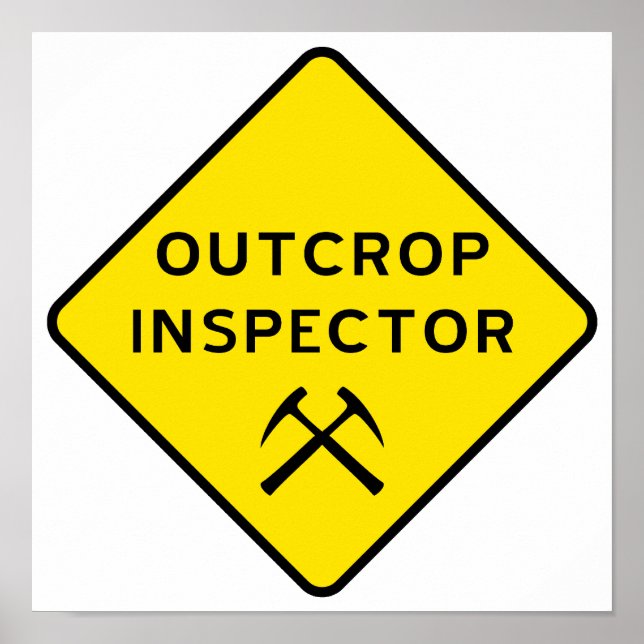 Póster Inspector de salida (Frente)