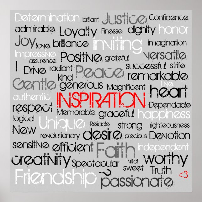 Póster Inspiración (Frente)