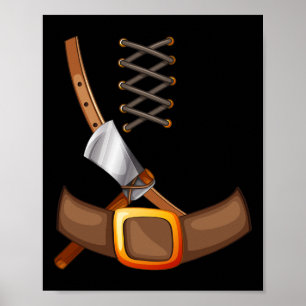 Póster Inspiración De Viking Costume Halloween Trick O Tr