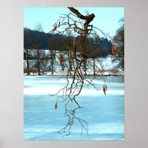 Póster Inspiración en el invierno