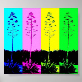 Póster Inspiración en las flores muli