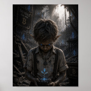 Póster Inspiración / Escultor de Vidrio / Taller de Crist